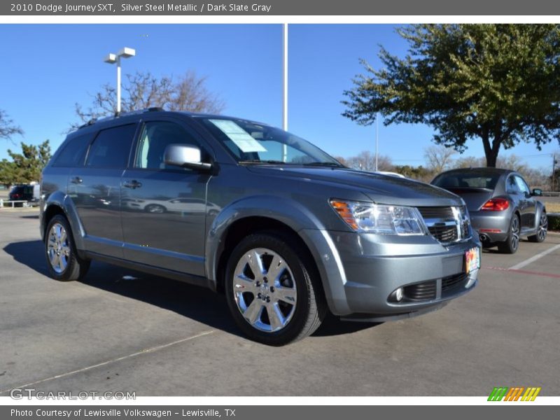 Silver Steel Metallic / Dark Slate Gray 2010 Dodge Journey SXT