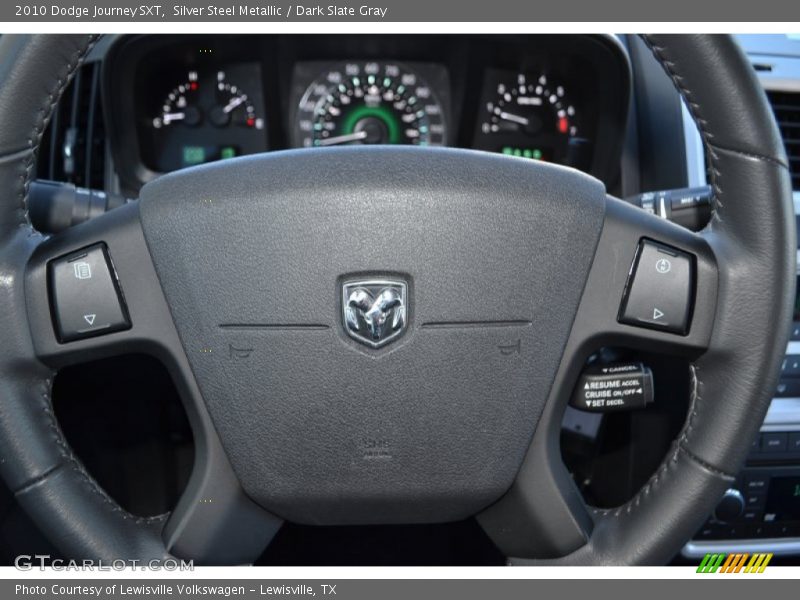 Silver Steel Metallic / Dark Slate Gray 2010 Dodge Journey SXT