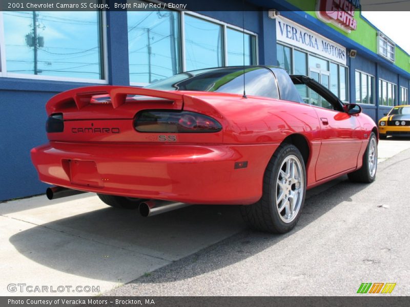 Bright Rally Red / Ebony 2001 Chevrolet Camaro SS Coupe