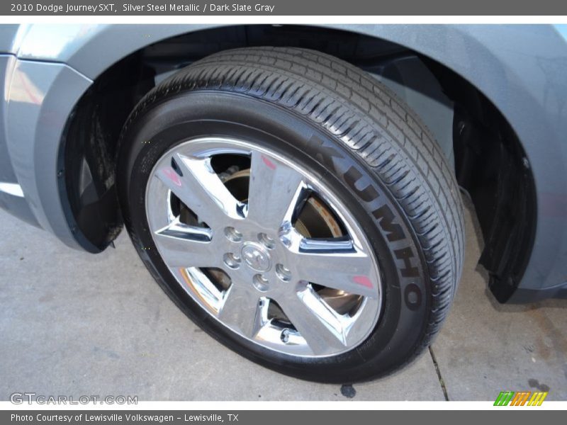 Silver Steel Metallic / Dark Slate Gray 2010 Dodge Journey SXT