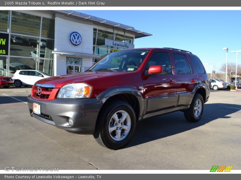 Redfire Metallic / Dark Flint Gray 2005 Mazda Tribute s