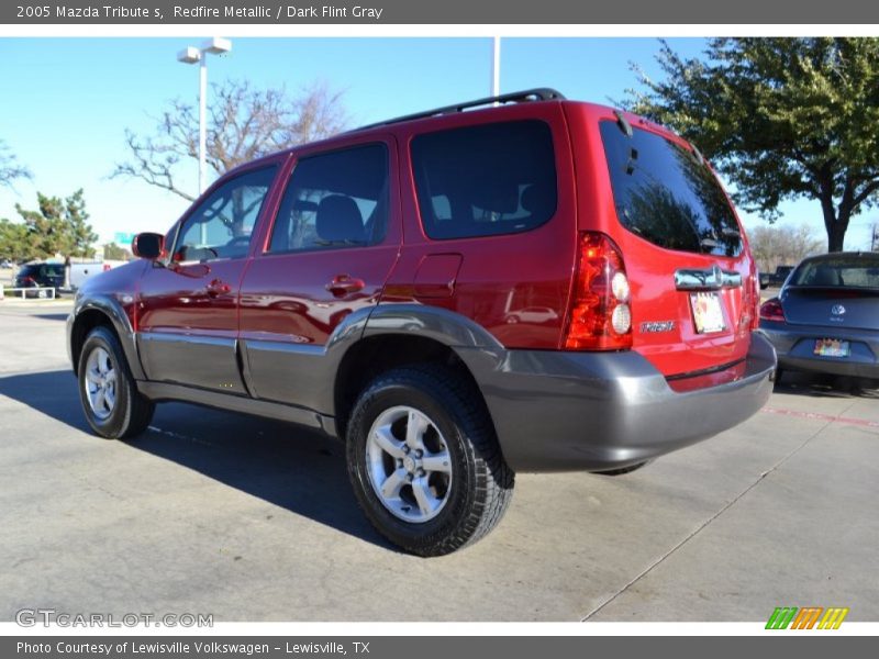 Redfire Metallic / Dark Flint Gray 2005 Mazda Tribute s