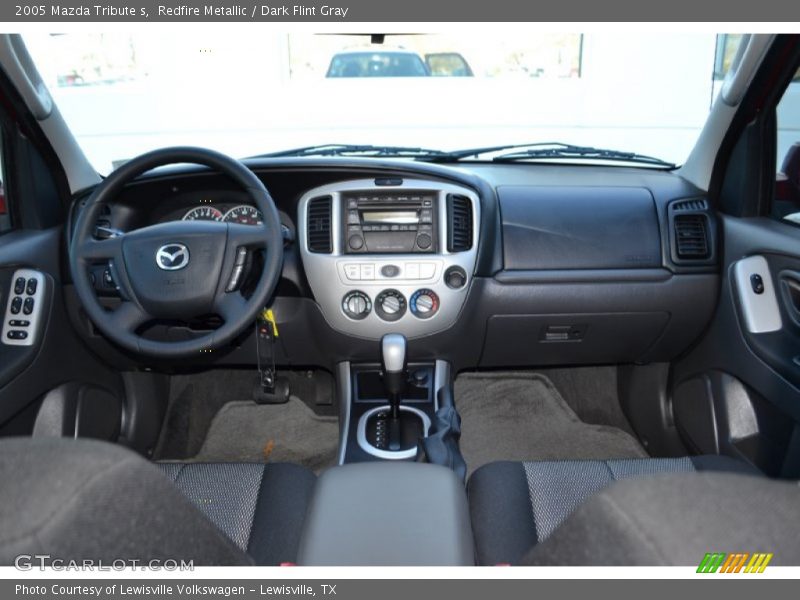 Redfire Metallic / Dark Flint Gray 2005 Mazda Tribute s