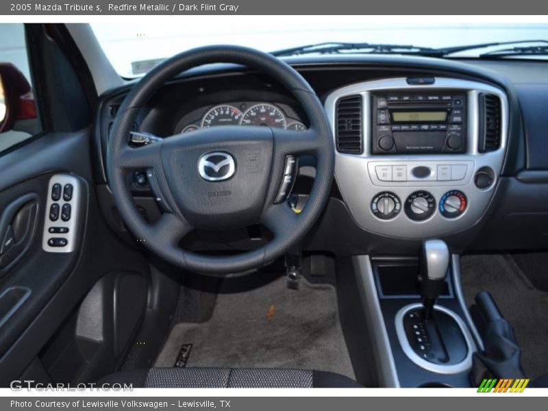 Redfire Metallic / Dark Flint Gray 2005 Mazda Tribute s