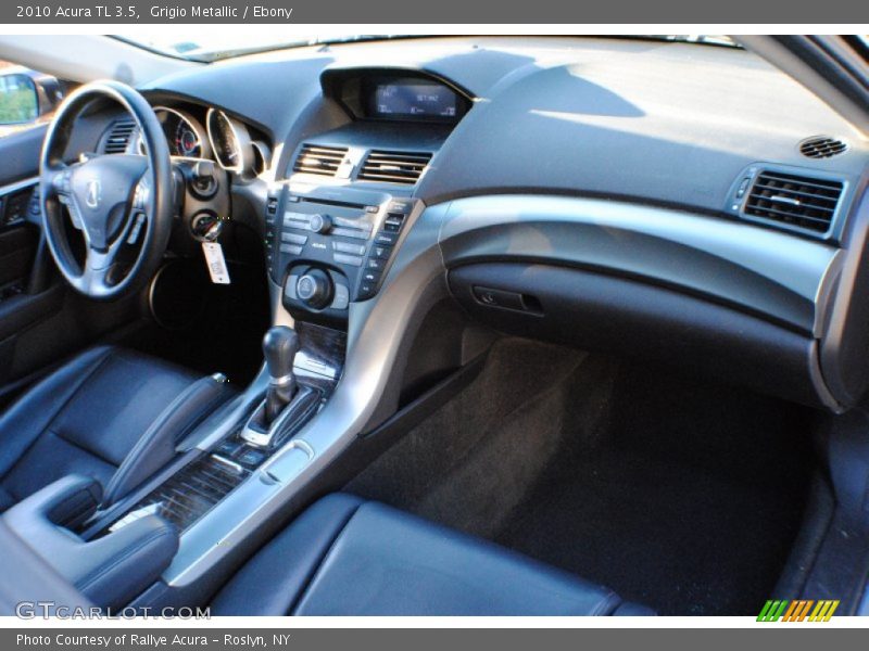 Grigio Metallic / Ebony 2010 Acura TL 3.5