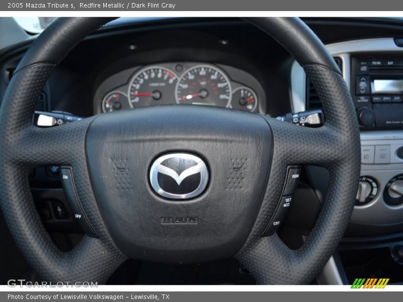 Redfire Metallic / Dark Flint Gray 2005 Mazda Tribute s