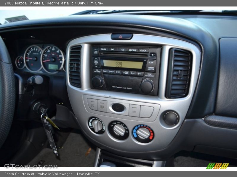 Redfire Metallic / Dark Flint Gray 2005 Mazda Tribute s