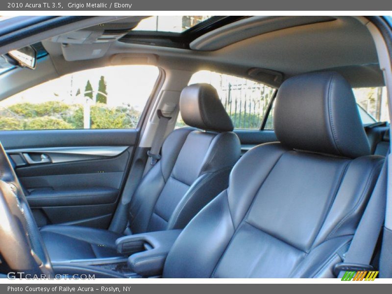Grigio Metallic / Ebony 2010 Acura TL 3.5
