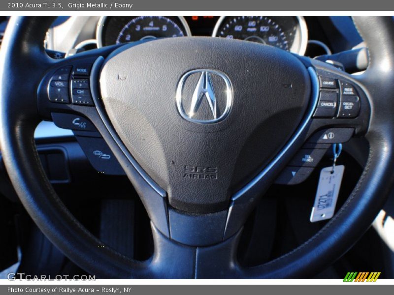 Grigio Metallic / Ebony 2010 Acura TL 3.5