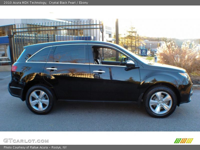 Crystal Black Pearl / Ebony 2010 Acura MDX Technology