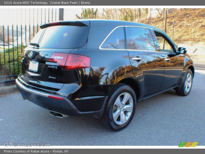 Crystal Black Pearl / Ebony 2010 Acura MDX Technology