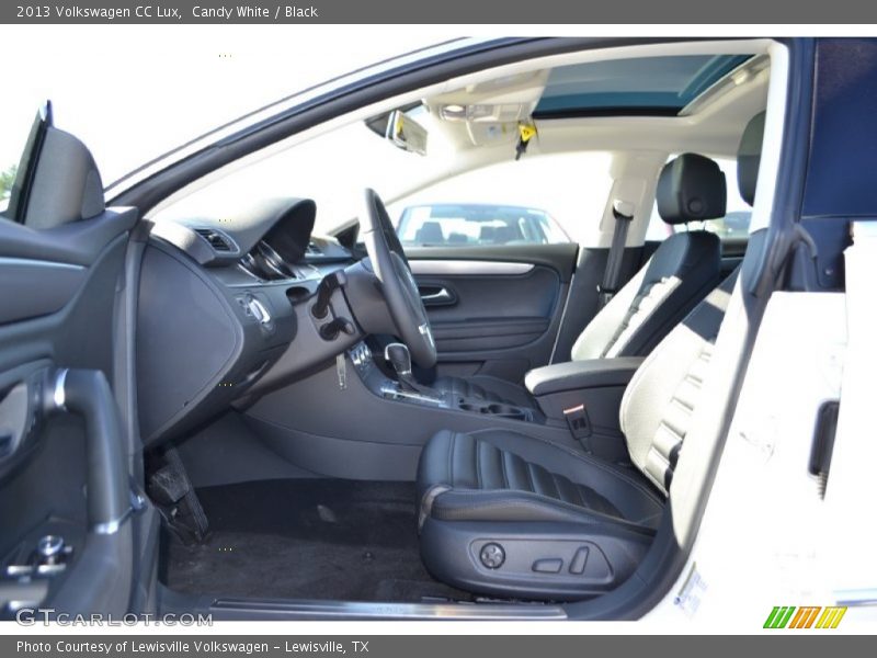 Candy White / Black 2013 Volkswagen CC Lux