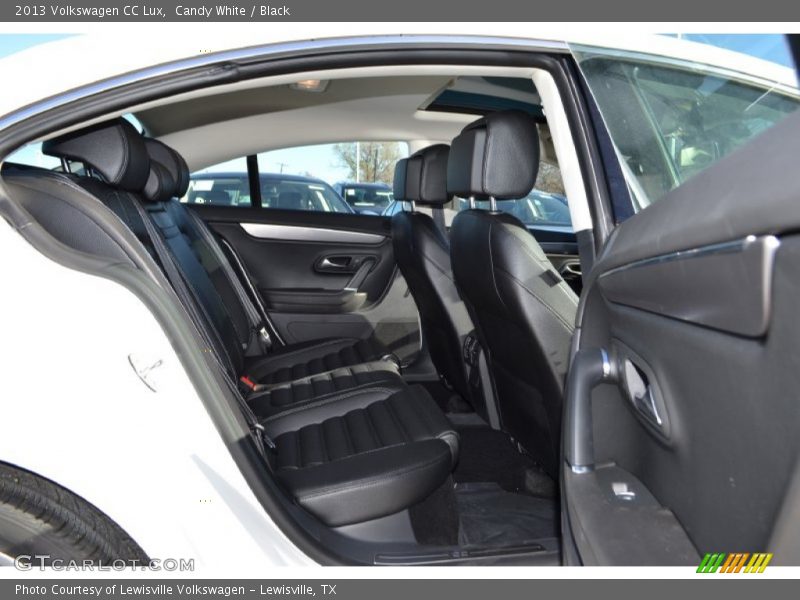Candy White / Black 2013 Volkswagen CC Lux