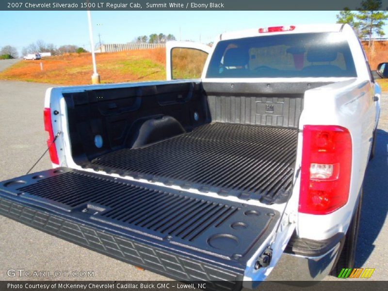 Summit White / Ebony Black 2007 Chevrolet Silverado 1500 LT Regular Cab