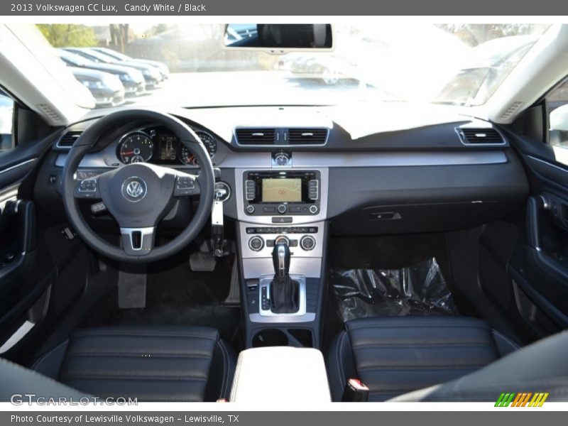 Candy White / Black 2013 Volkswagen CC Lux