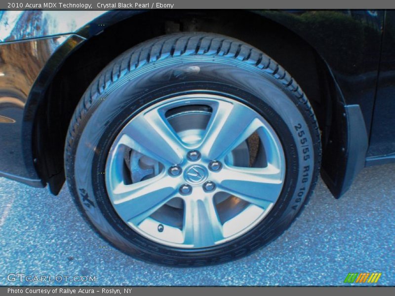 Crystal Black Pearl / Ebony 2010 Acura MDX Technology