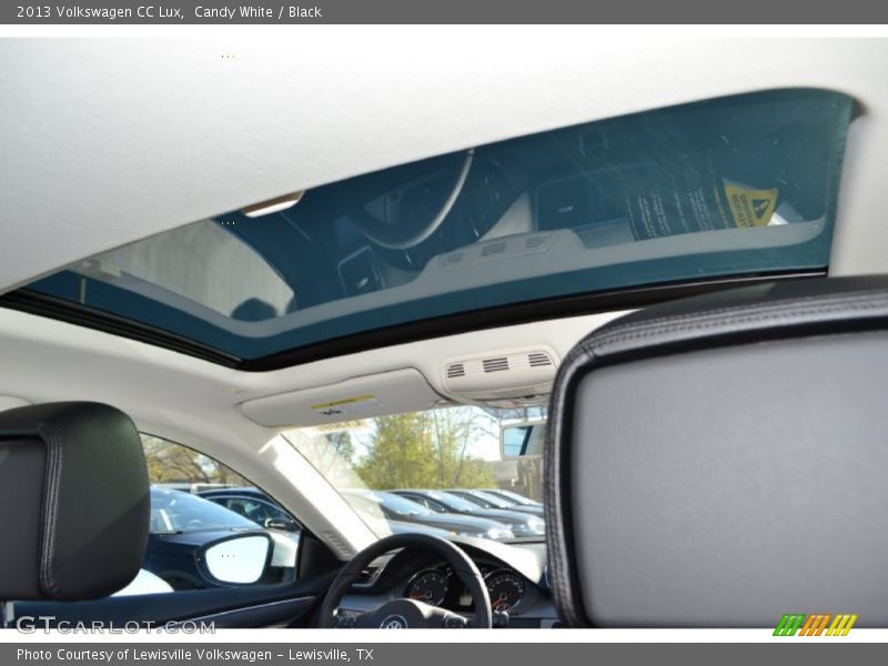 Candy White / Black 2013 Volkswagen CC Lux