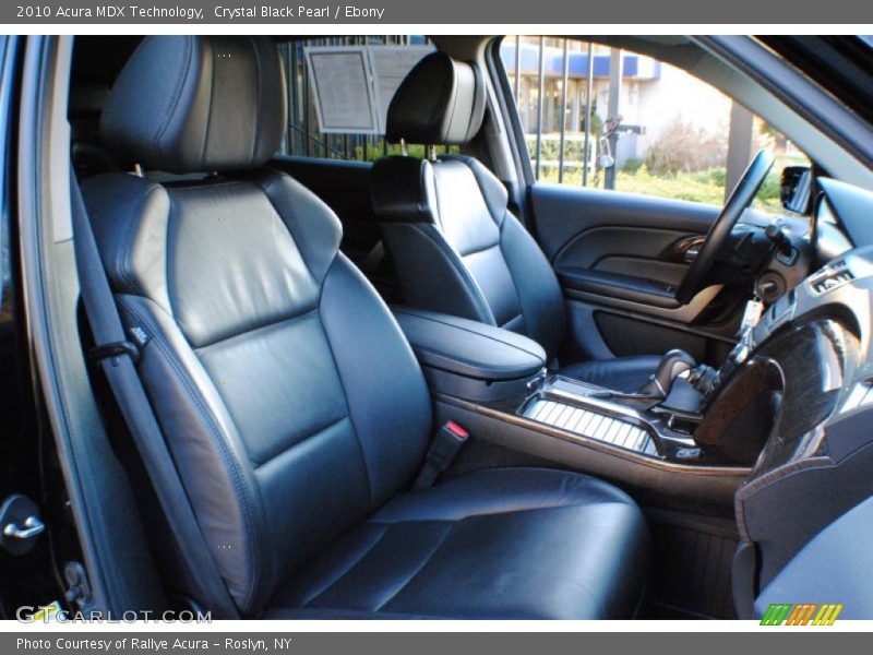 Crystal Black Pearl / Ebony 2010 Acura MDX Technology
