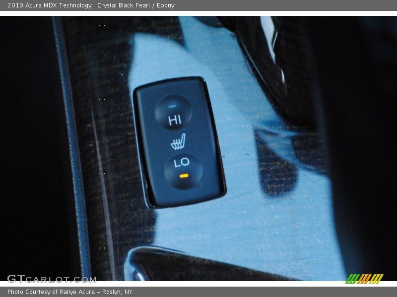 Crystal Black Pearl / Ebony 2010 Acura MDX Technology