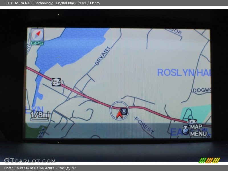 Crystal Black Pearl / Ebony 2010 Acura MDX Technology