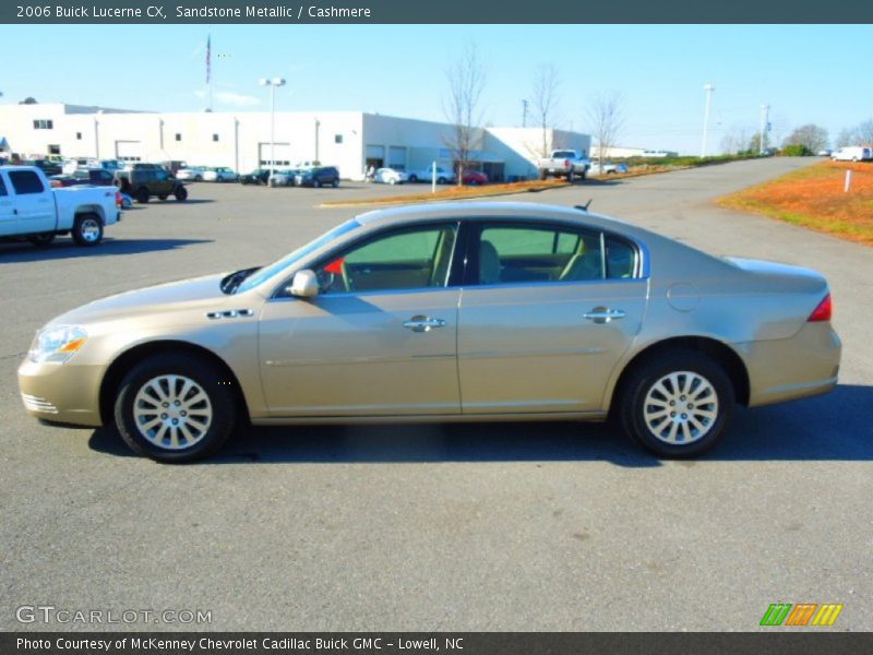 Sandstone Metallic / Cashmere 2006 Buick Lucerne CX