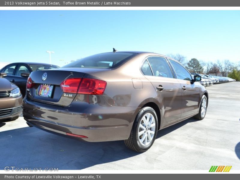 Toffee Brown Metallic / Latte Macchiato 2013 Volkswagen Jetta S Sedan