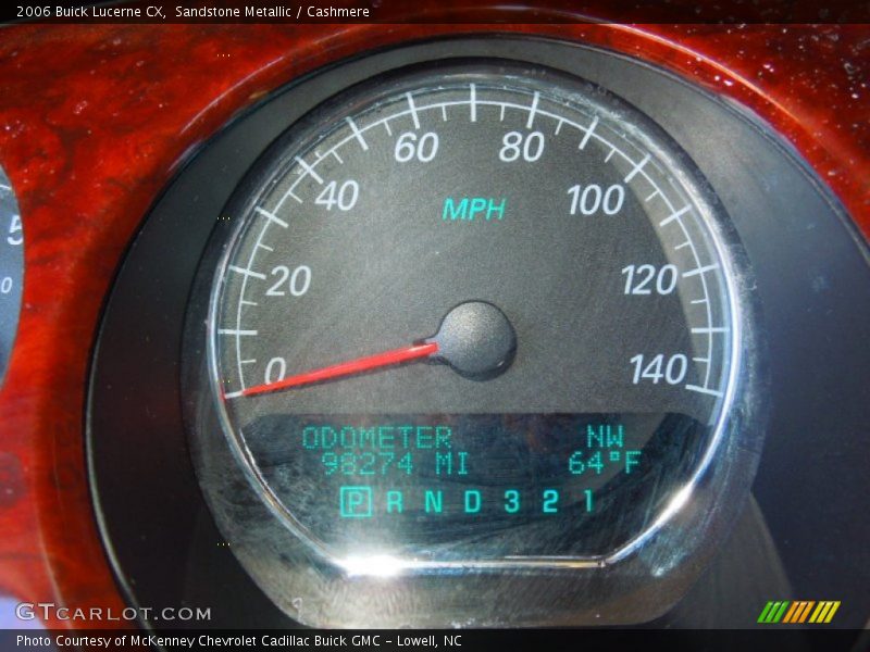 Sandstone Metallic / Cashmere 2006 Buick Lucerne CX