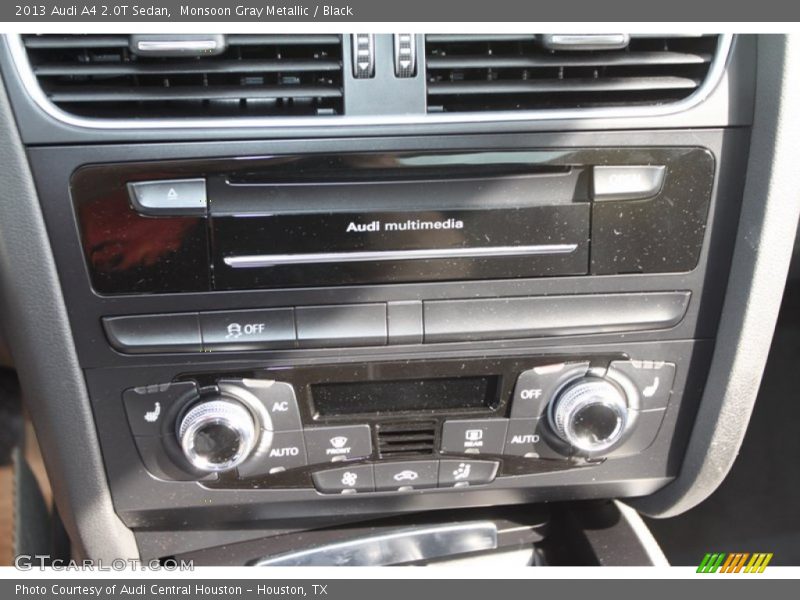 Monsoon Gray Metallic / Black 2013 Audi A4 2.0T Sedan