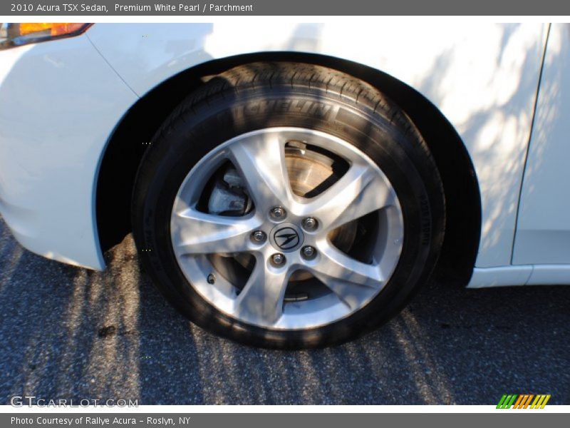 Premium White Pearl / Parchment 2010 Acura TSX Sedan