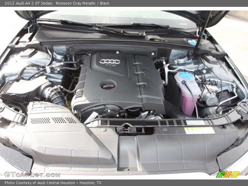 Monsoon Gray Metallic / Black 2013 Audi A4 2.0T Sedan