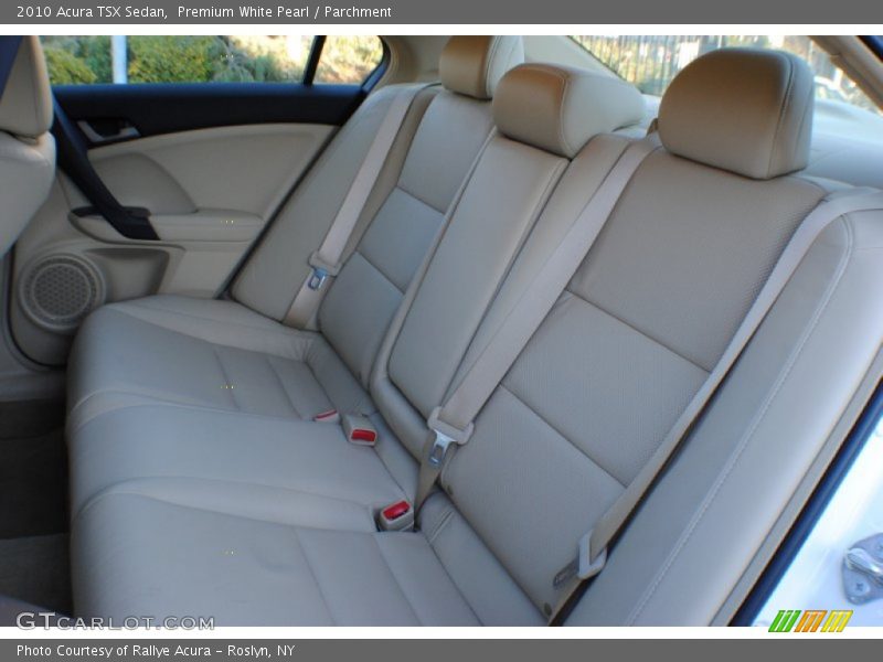 Premium White Pearl / Parchment 2010 Acura TSX Sedan