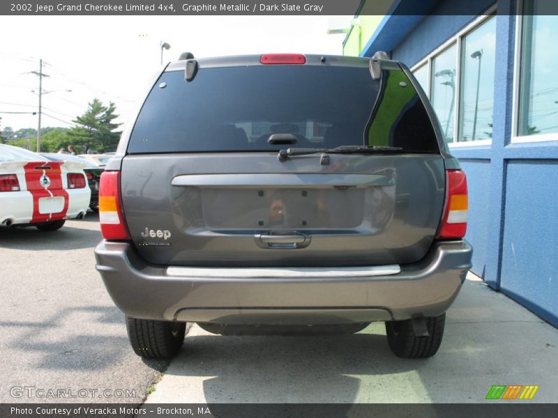 Graphite Metallic / Dark Slate Gray 2002 Jeep Grand Cherokee Limited 4x4