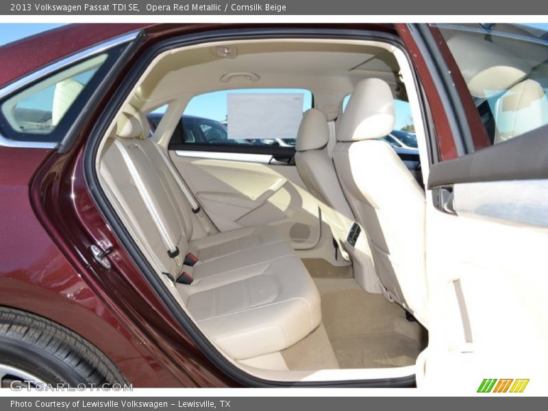 Opera Red Metallic / Cornsilk Beige 2013 Volkswagen Passat TDI SE