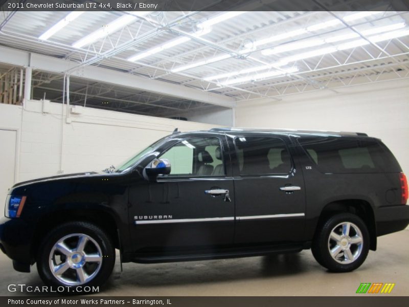 Black / Ebony 2011 Chevrolet Suburban LTZ 4x4