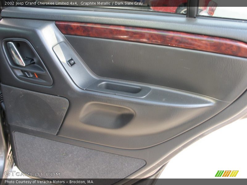 Graphite Metallic / Dark Slate Gray 2002 Jeep Grand Cherokee Limited 4x4