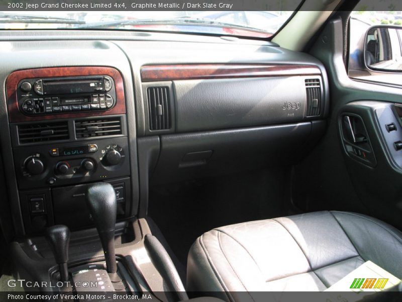 Graphite Metallic / Dark Slate Gray 2002 Jeep Grand Cherokee Limited 4x4