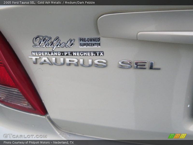 Gold Ash Metallic / Medium/Dark Pebble 2005 Ford Taurus SEL