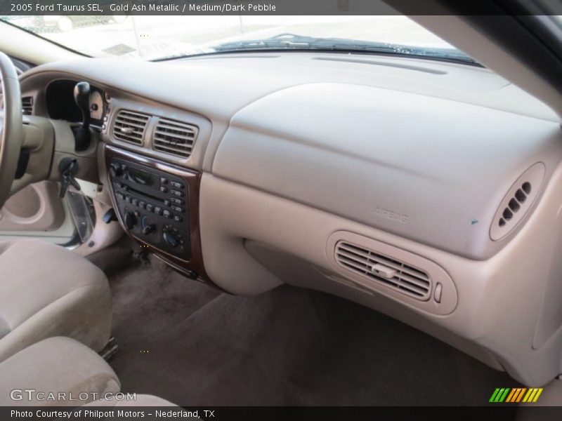 Gold Ash Metallic / Medium/Dark Pebble 2005 Ford Taurus SEL