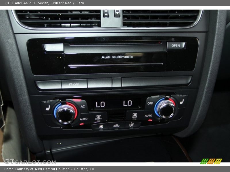 Brilliant Red / Black 2013 Audi A4 2.0T Sedan