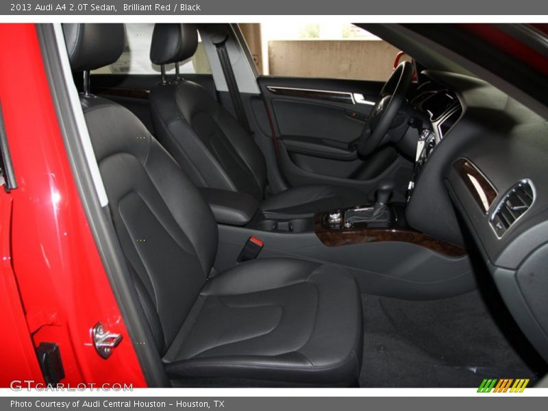 Brilliant Red / Black 2013 Audi A4 2.0T Sedan