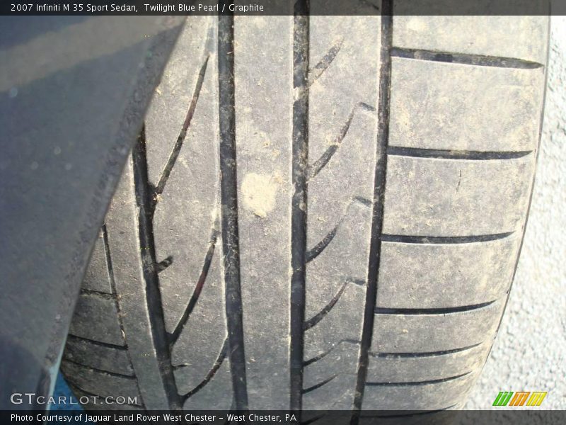 Twilight Blue Pearl / Graphite 2007 Infiniti M 35 Sport Sedan