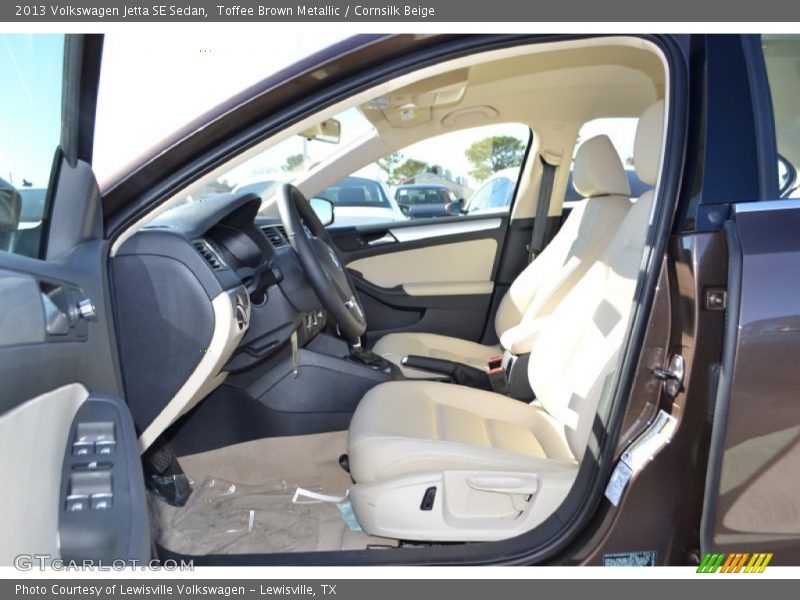 Toffee Brown Metallic / Cornsilk Beige 2013 Volkswagen Jetta SE Sedan