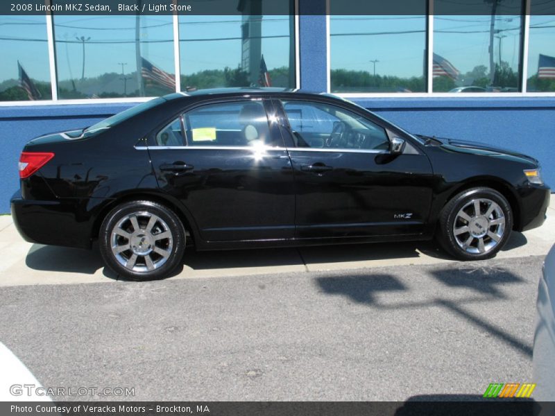 Black / Light Stone 2008 Lincoln MKZ Sedan