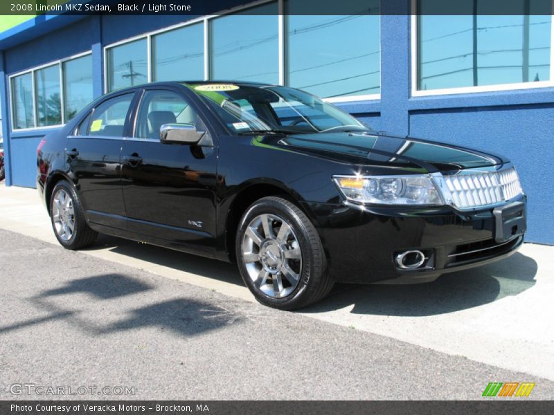 Front 3/4 View of 2008 MKZ Sedan