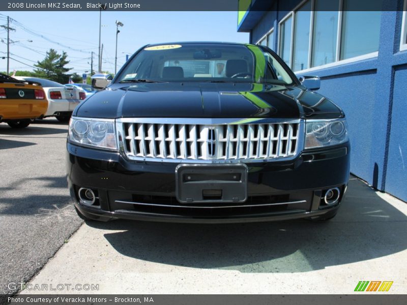 Black / Light Stone 2008 Lincoln MKZ Sedan