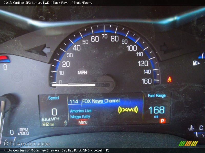 Black Raven / Shale/Ebony 2013 Cadillac SRX Luxury FWD