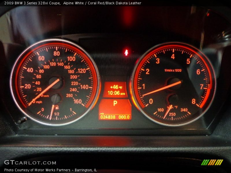  2009 3 Series 328xi Coupe 328xi Coupe Gauges