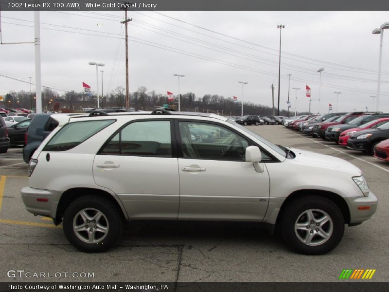 White Gold Crystal / Ivory 2002 Lexus RX 300 AWD
