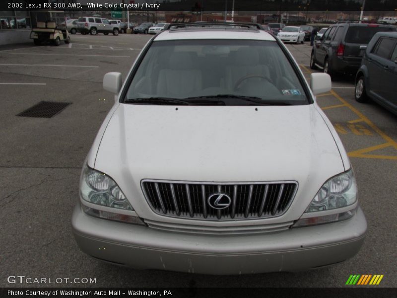 White Gold Crystal / Ivory 2002 Lexus RX 300 AWD