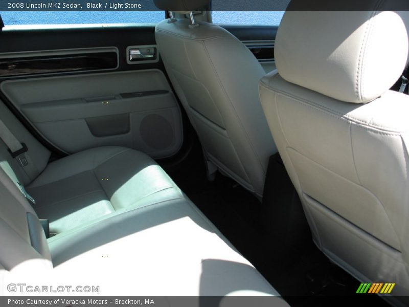 Black / Light Stone 2008 Lincoln MKZ Sedan